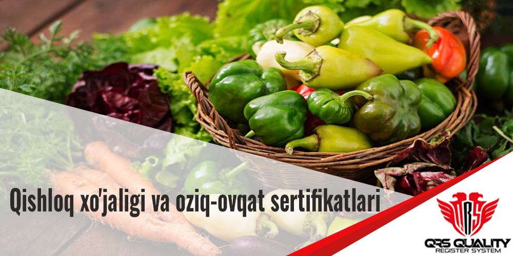 QRS sertifikati qishloq xo‘jaligi va oziq-ovqat sohalarida FSSC 22000, BRC, IFS, HACCP va Halol oziq-ovqat kabi sanoat tomonidan tan olingan sertifikatlarni olishga yordam berish uchun yo‘l-yo‘riq va sertifikatlashtirish xizmatlarini taqdim etadi. Sertifikatlaringizni tez va samarali olish uchun bugun biz bilan bog'laning.